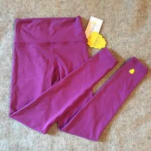 NWT - Yellowberry Hoop Leggings in Purple